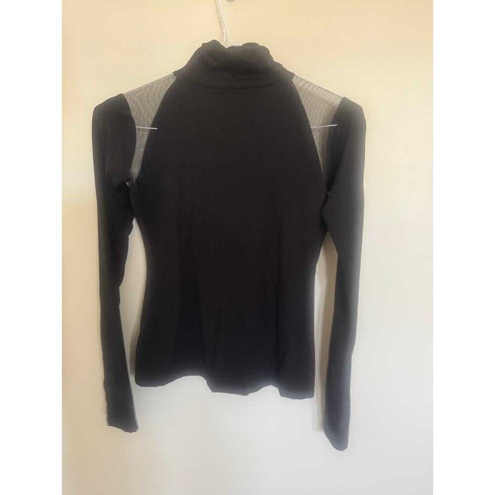 NWOT Marcella Maria Turtleneck in Black SZ M - Picture 7 of 8